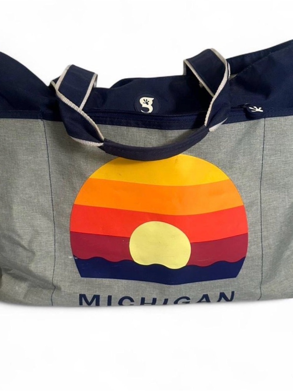 Michigan Sunset Geckobrands Tote Bag